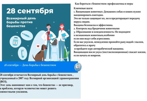 Рисунок1 Всемирный день борьбы против бешенства